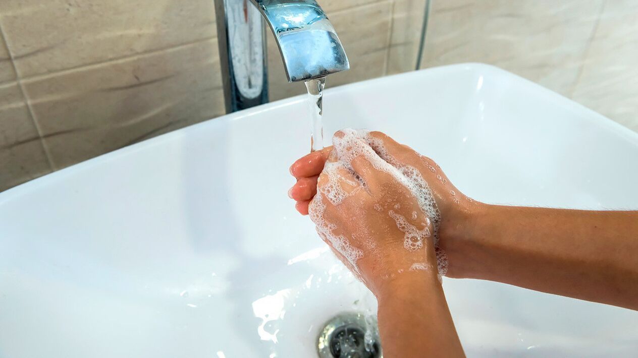 La regola più semplice per prevenire l'elmintiasi è lavarsi sempre le mani con acqua e sapone. 